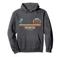 California Surf Encinitas Surf Board Hoodie - Graphic Print Men Women - T-Shirt, Sweatshirt, Hoodie