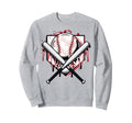 Baseball Drip Mama Home Plate Game Sweatshirt - Fun Novelty Design Unisex - T-Shirt, Sweatshirt, Hoodie