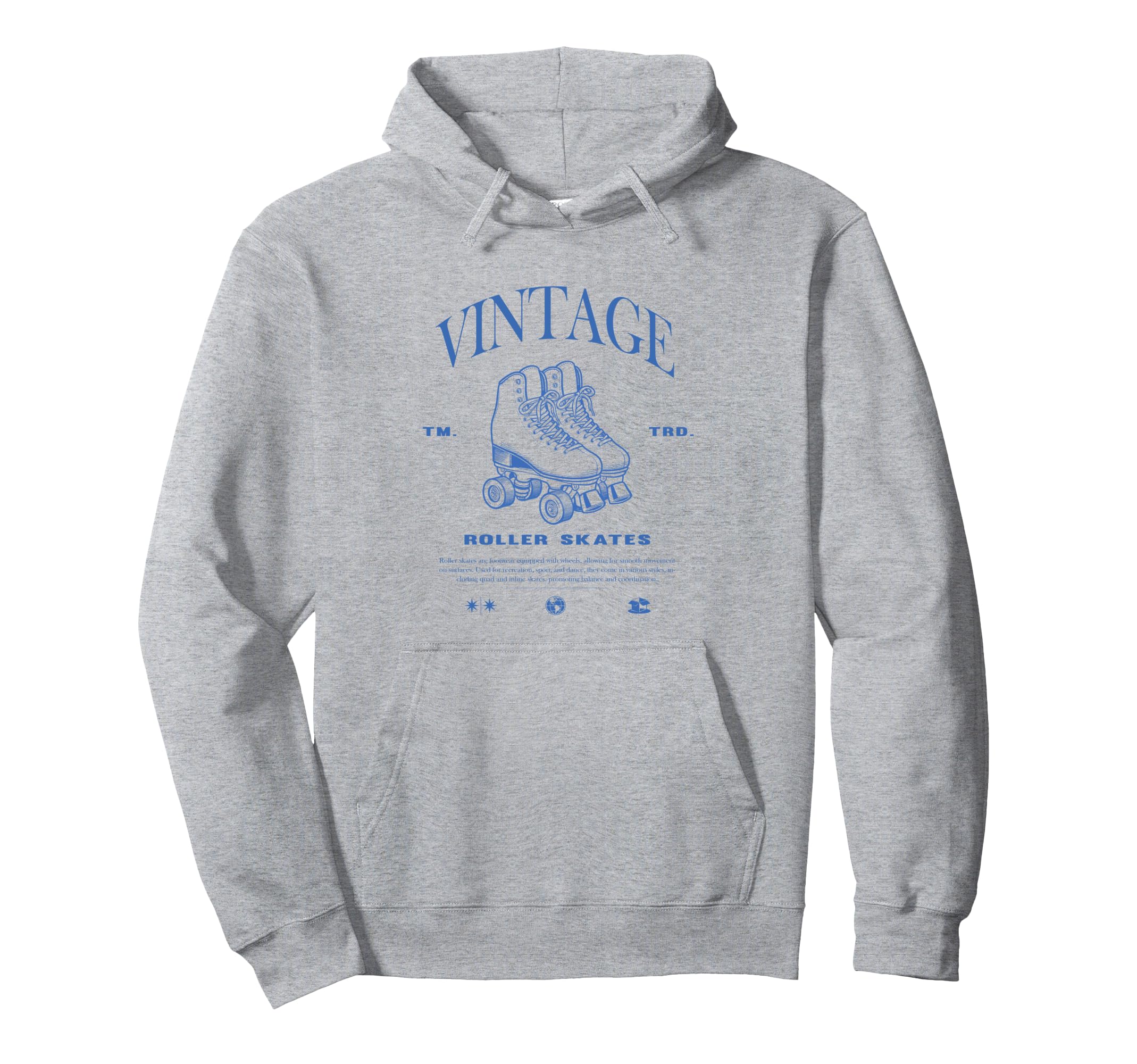 Roller Skates Hoodie - Novelty Apparel for Adults - T-Shirt, Sweatshirt, Hoodie