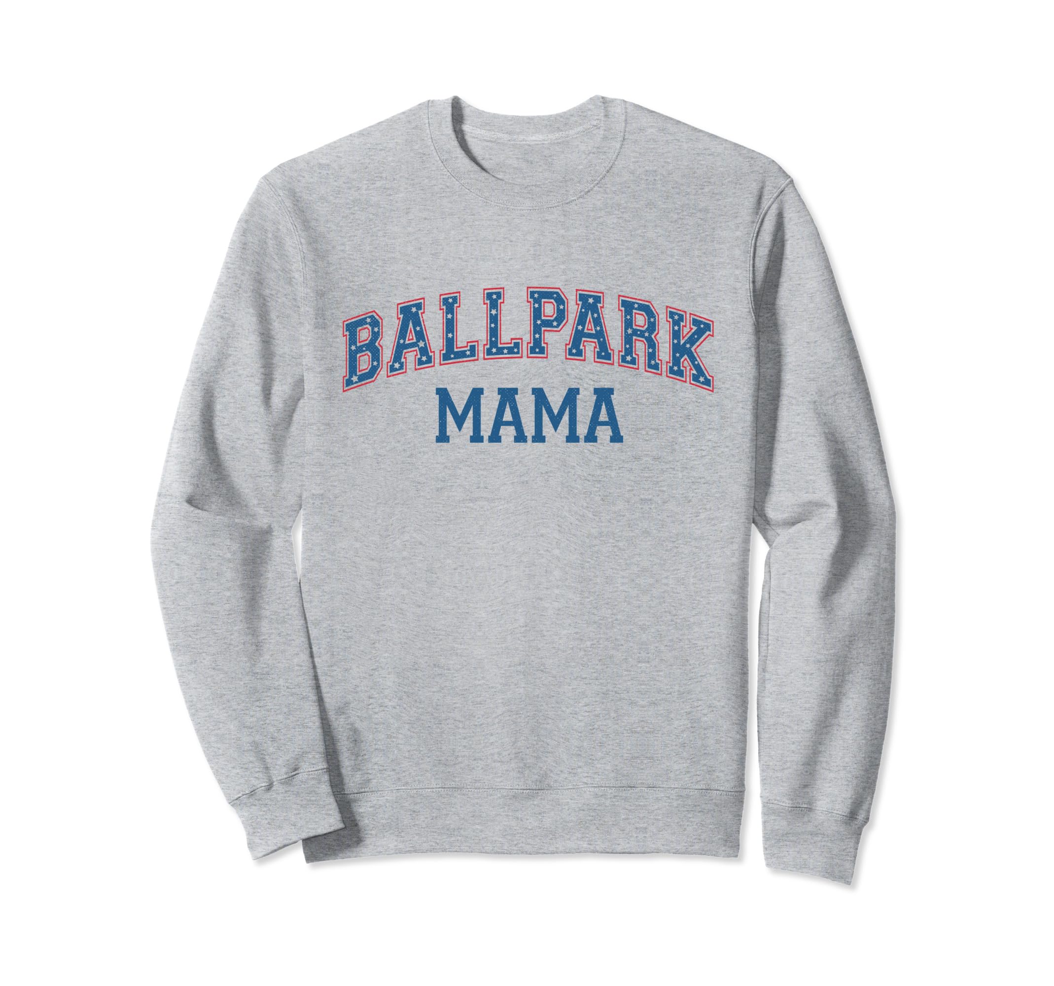 Ballpark Mama Funny Baseball Sweatshirt - Custom Art Print Men Women - T-Shirt, Sweatshirt, Hoodie