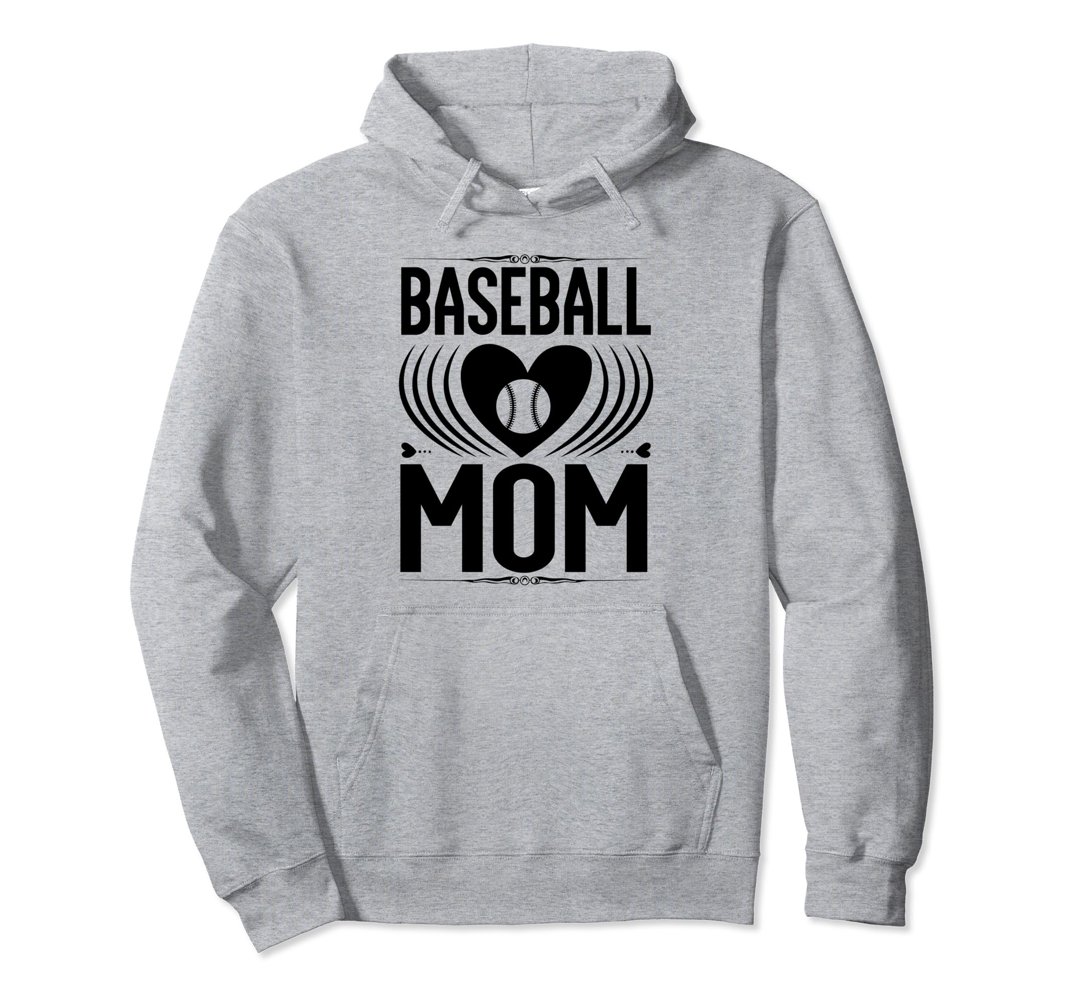 Baseball Mom Funny Baseball Lover Mom Hoodie - Unique Graphic for Adults - T-Shirt, Sweatshirt, Hoodie