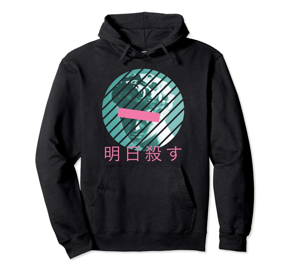 Aesthetic Vaporwave 80S 90S Otaku Hoodie - Graphic Print Men Women - T-Shirt, Sweatshirt, Hoodie