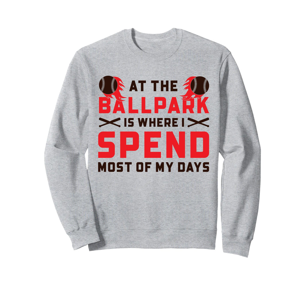 Baseball Softball Mom Ballpark Sweatshirt - Aesthetic Graphic for Adults - T-Shirt, Sweatshirt, Hoodie