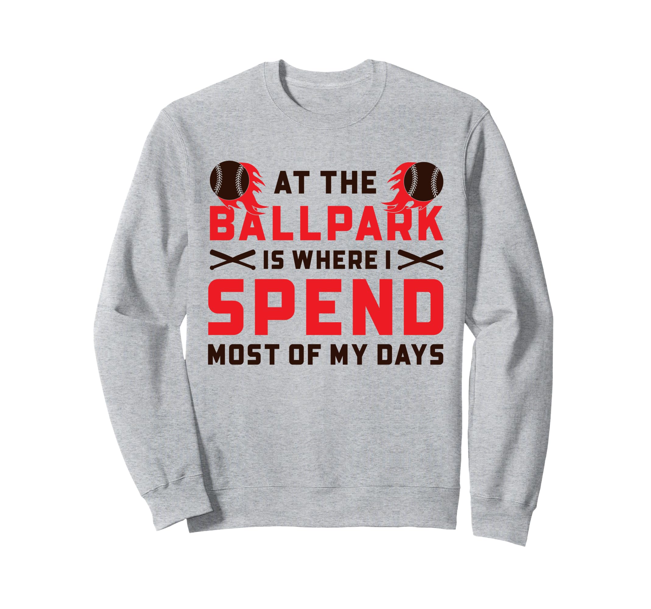 Baseball Softball Mom Ballpark Sweatshirt - Aesthetic Graphic for Adults - T-Shirt, Sweatshirt, Hoodie