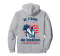 Usa Flag Christian Boxing Hoodie - Minimalist Print Men Women - T-Shirt, Sweatshirt, Hoodie