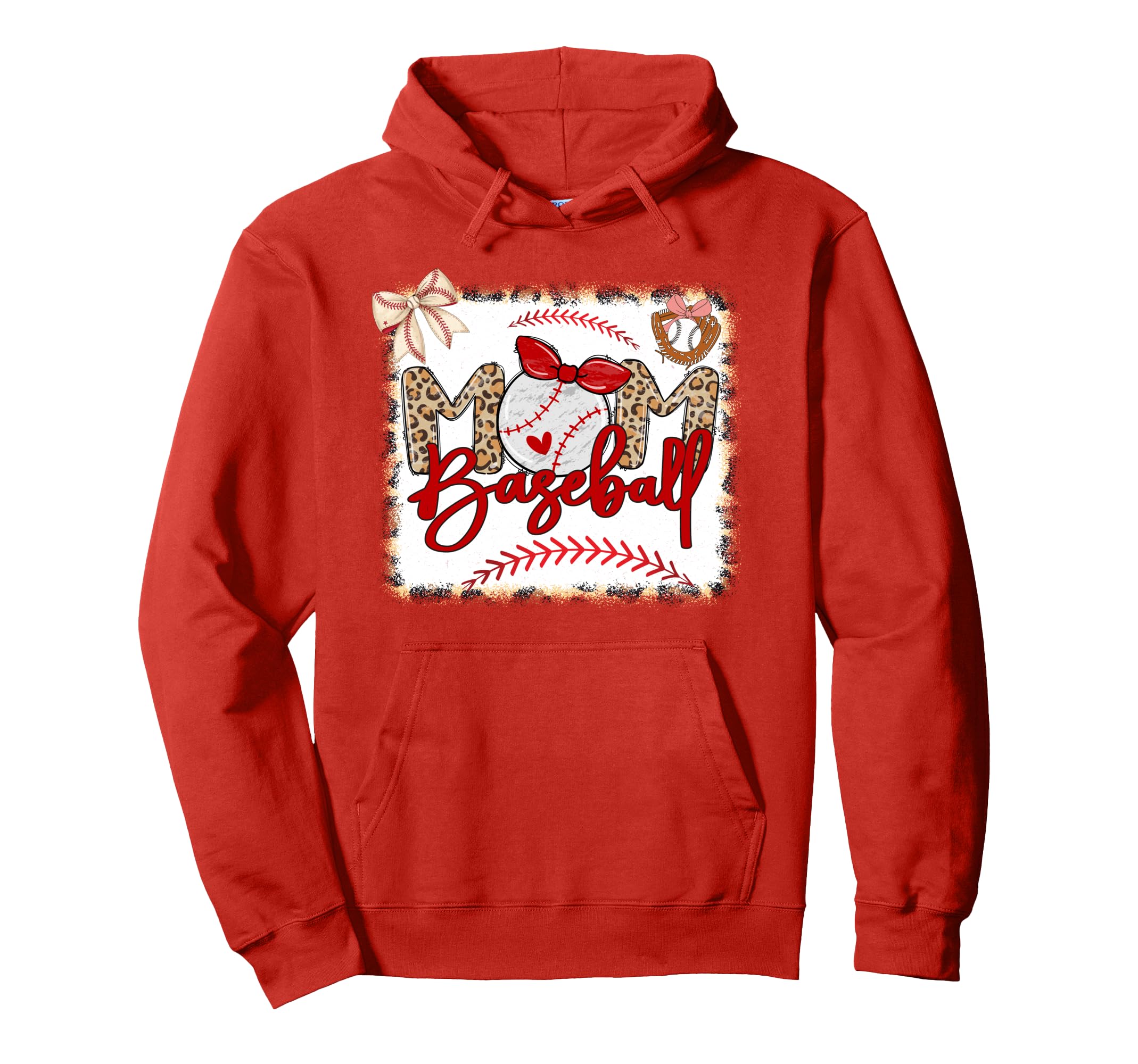 Baseball Mom Mama Mothers Day Baseball Hoodie - Unique Graphic for Adults - T-Shirt, Sweatshirt, Hoodie
