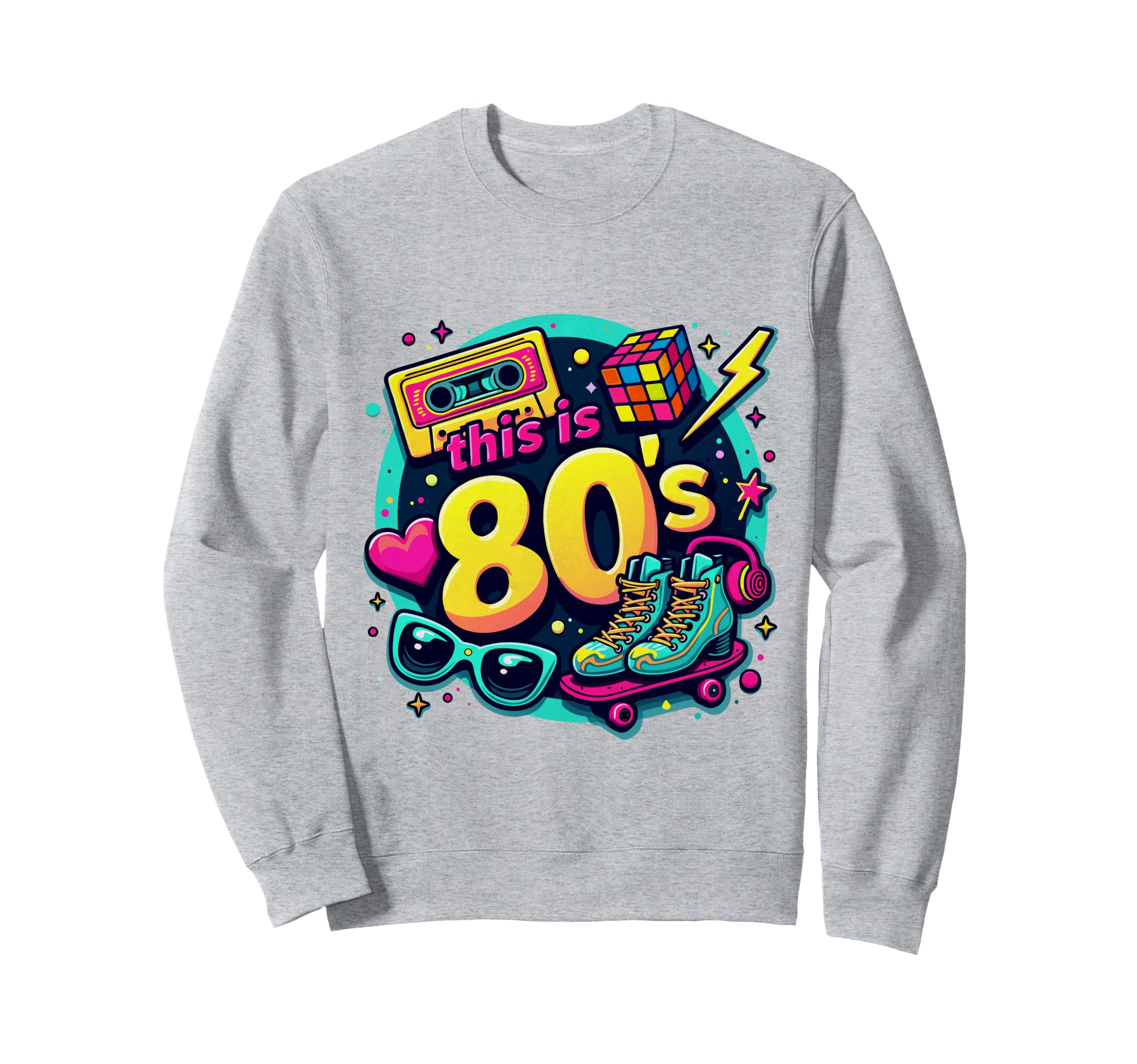 This 80S Bro Cassette Roller Skates Sweatshirt - Novelty Apparel Unisex - T-Shirt, Sweatshirt, Hoodie