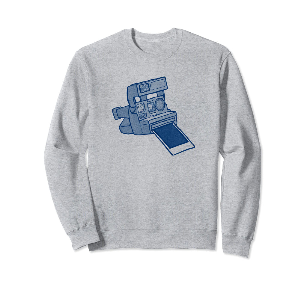 Instant Camera Eighties Sweatshirt - Minimalist Print for Adults - T-Shirt, Sweatshirt, Hoodie