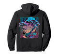 Backprint Aesthetic Vaporwave Cherry Hoodie - Custom Art Print Men Women - T-Shirt, Sweatshirt, Hoodie