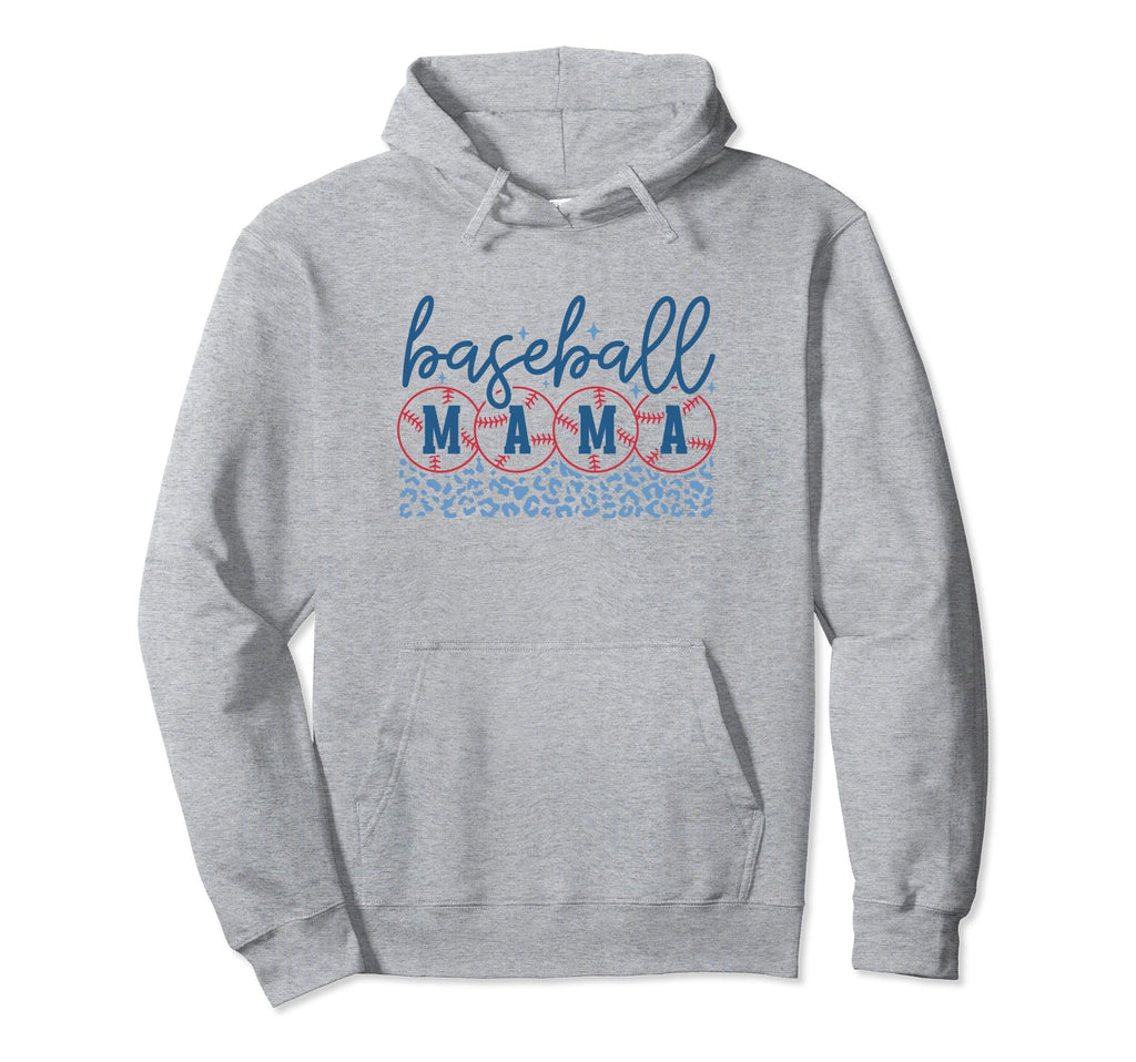 Spring 2024 Season Baseball Mom Hoodie - Custom Art Print for Adults - T-Shirt, Sweatshirt, Hoodie