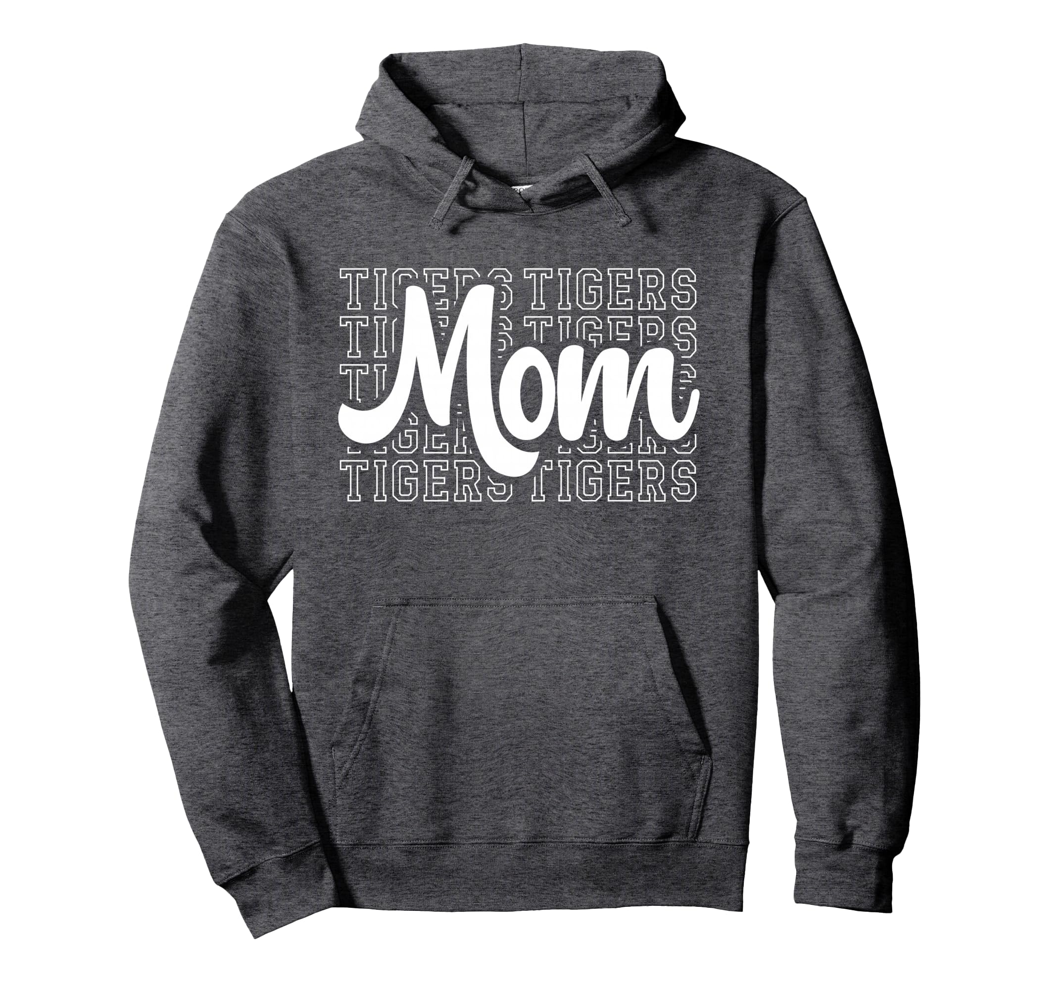 Tigers Game Mascot Day Baseball Hoodie - Minimalist Print for Adults - T-Shirt, Sweatshirt, Hoodie