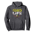 Fathers Day Greatest Best Baseball Dad Hoodie - Trendy Graphic Men Women - T-Shirt, Sweatshirt, Hoodie