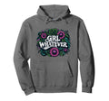 Whatever Hippie 60S 70S Daisy Floral Hoodie - Unique Graphic for Adults - T-Shirt, Sweatshirt, Hoodie