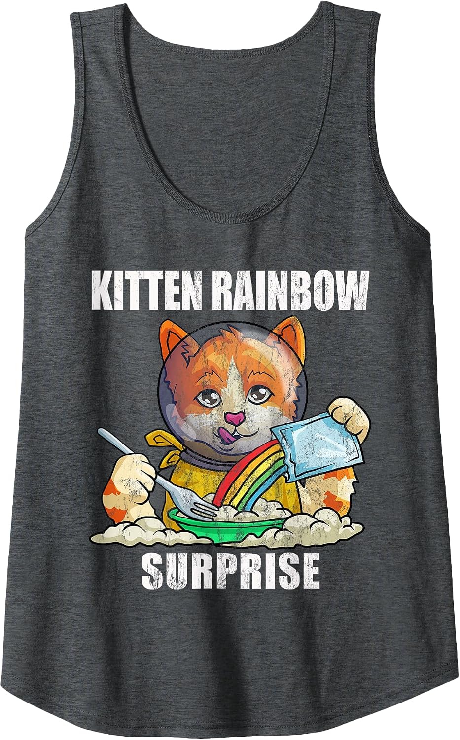 Rainbow kitten surprise band merch - Adult & Kids T-Shirts, Sweatshirts & Hoodies apparel design preview 1