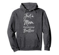Basketball Mother Gift Just Mom Busy Hoodie - Unique Graphic for Adults - T-Shirt, Sweatshirt, Hoodie