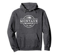 Montauk Shark Distressed Hoodie - Streetwear Style for Adults - T-Shirt, Sweatshirt, Hoodie