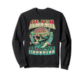Alien Abductee Alien Head Sweatshirt - Aesthetic Graphic Men Women - T-Shirt, Sweatshirt, Hoodie