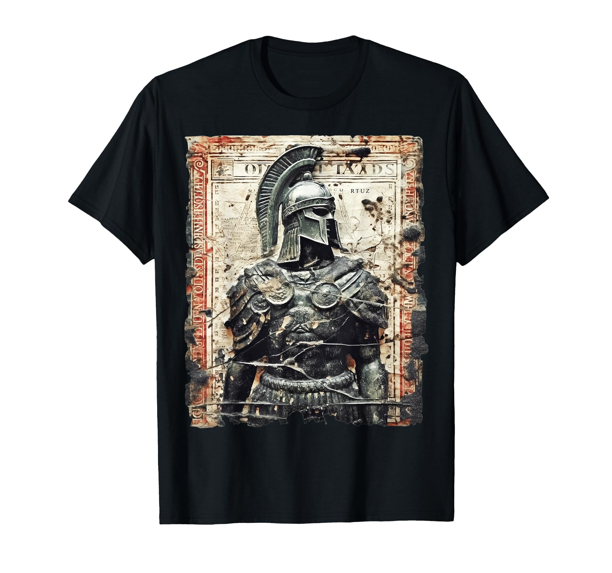 Spartan Helmet Warrior Aesthetic Y2K T-Shirt - Trendy Graphic Men Women - T-Shirt, Sweatshirt, Hoodie