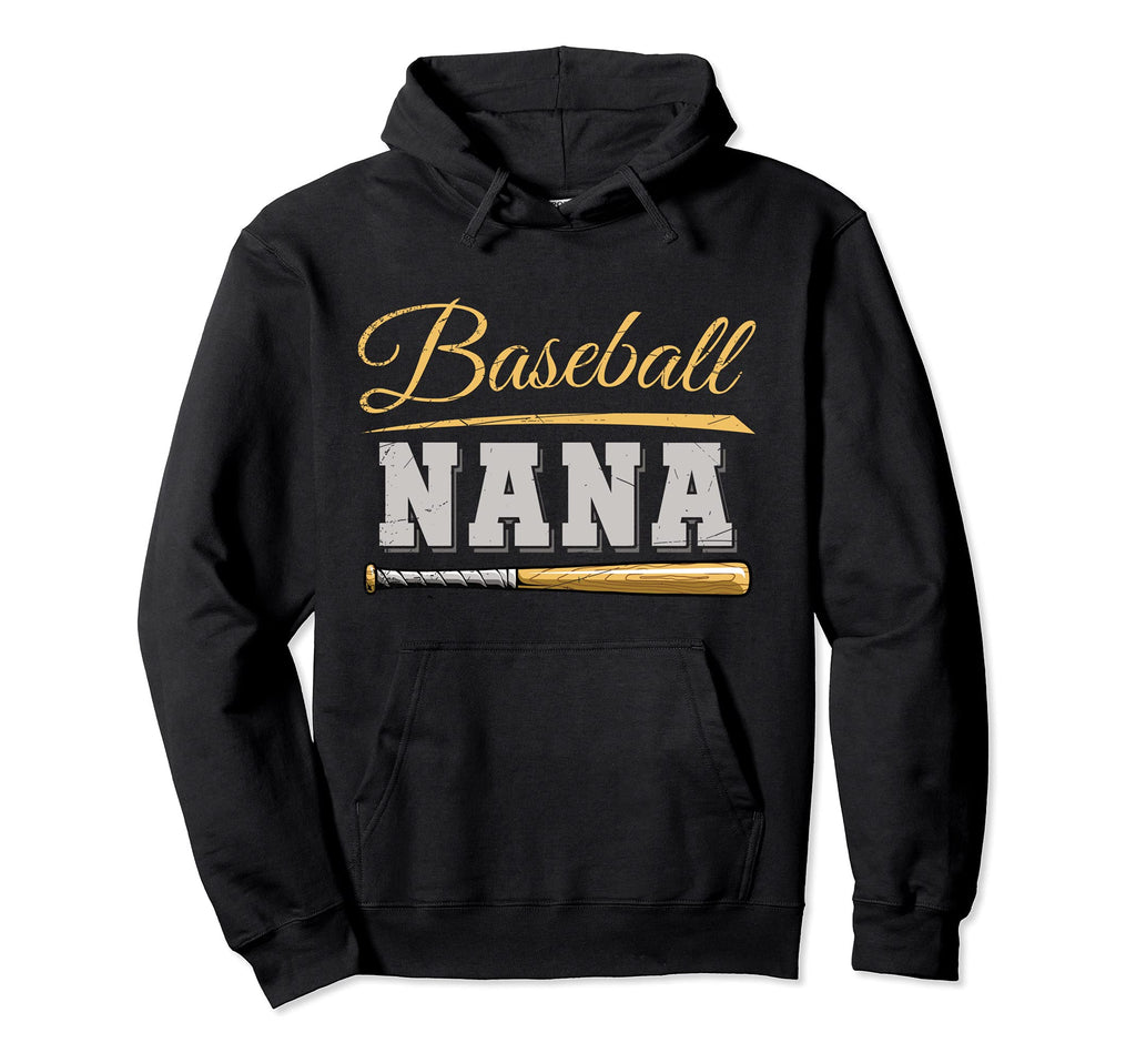 Baseball Player Nana Mothers Day Hoodie - Trendy Graphic Men Women - T-Shirt, Sweatshirt, Hoodie