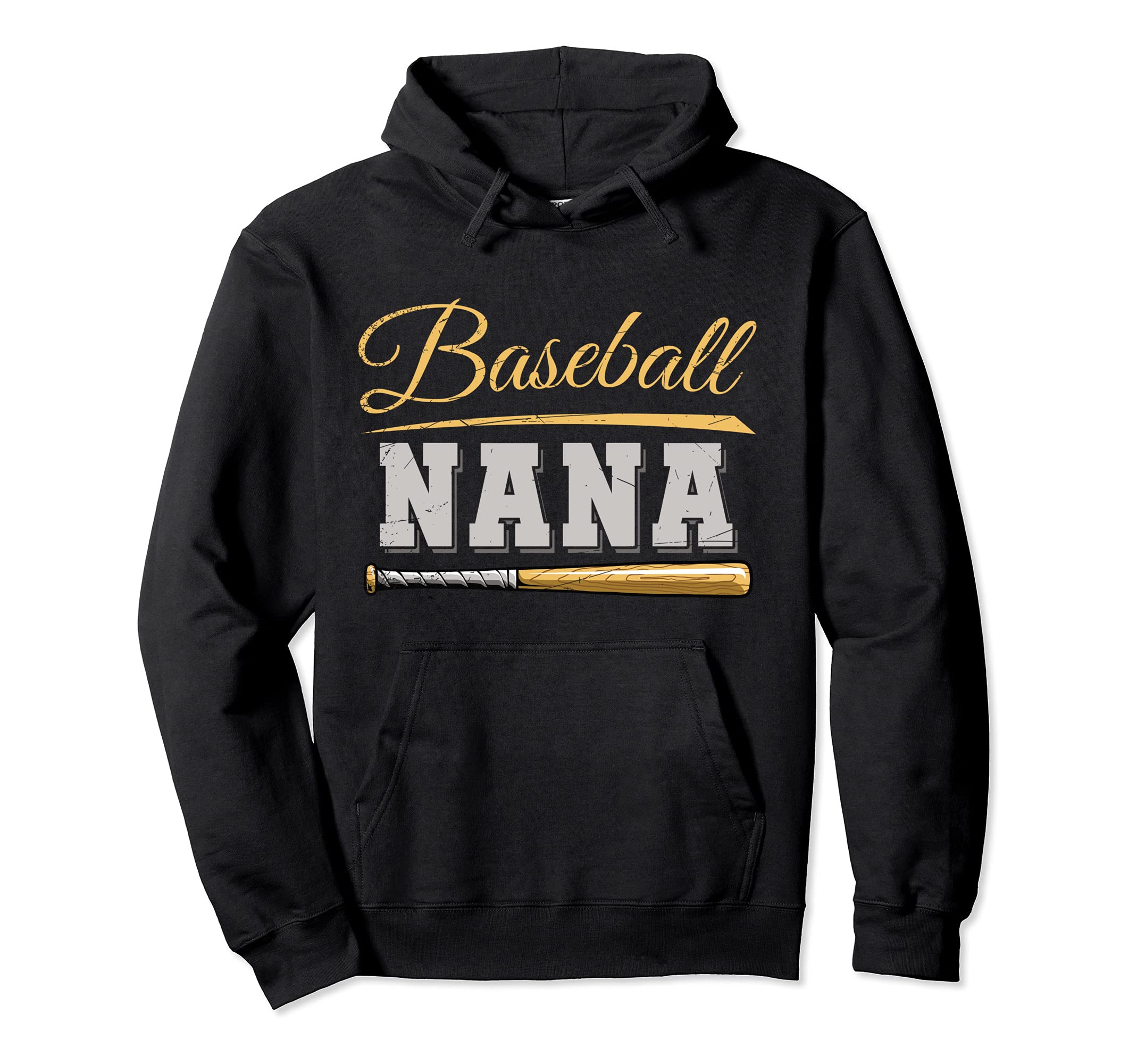 Baseball Player Nana Mothers Day Hoodie - Trendy Graphic Men Women - T-Shirt, Sweatshirt, Hoodie