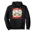 Funny Ball Mom Baseball Leopard Hoodie - Trendy Graphic for Adults - T-Shirt, Sweatshirt, Hoodie