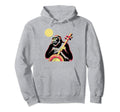 Gorilla Banjo Picker Distressed Music Hoodie - Aesthetic Graphic Men Women - T-Shirt, Sweatshirt, Hoodie