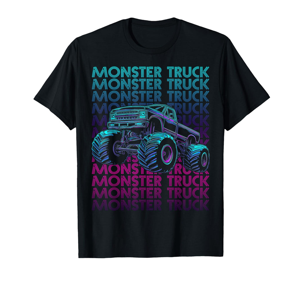 Monster Trucks 4 Wheeler Offroad T-Shirt - Trendy Graphic for Adults - T-Shirt, Sweatshirt, Hoodie