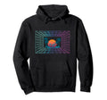 80S Art Vaporwave Aesthetic Palm Hoodie - Aesthetic Graphic for Adults - T-Shirt, Sweatshirt, Hoodie