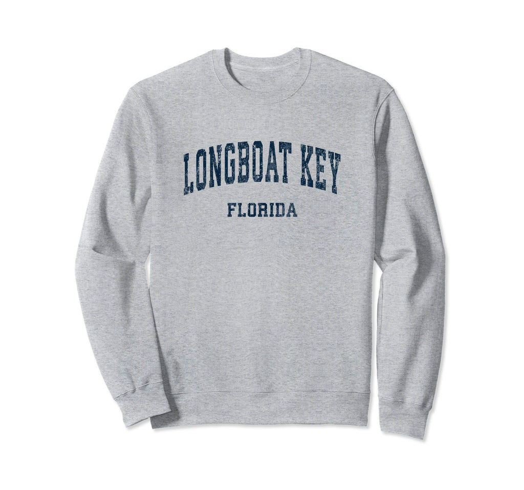 Longboat Key Florida Fl Varsity Sweatshirt - Minimalist Print Men Women - T-Shirt, Sweatshirt, Hoodie