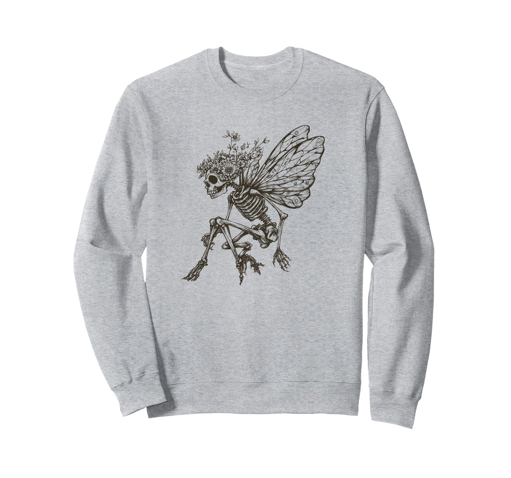 Fairycore Y2K Floral Moth Aesthetic Sweatshirt - Novelty Apparel Unisex - T-Shirt, Sweatshirt, Hoodie