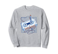 Nostalgia Rewind Cassette Tape Sweatshirt - Aesthetic Graphic Men Women - T-Shirt, Sweatshirt, Hoodie