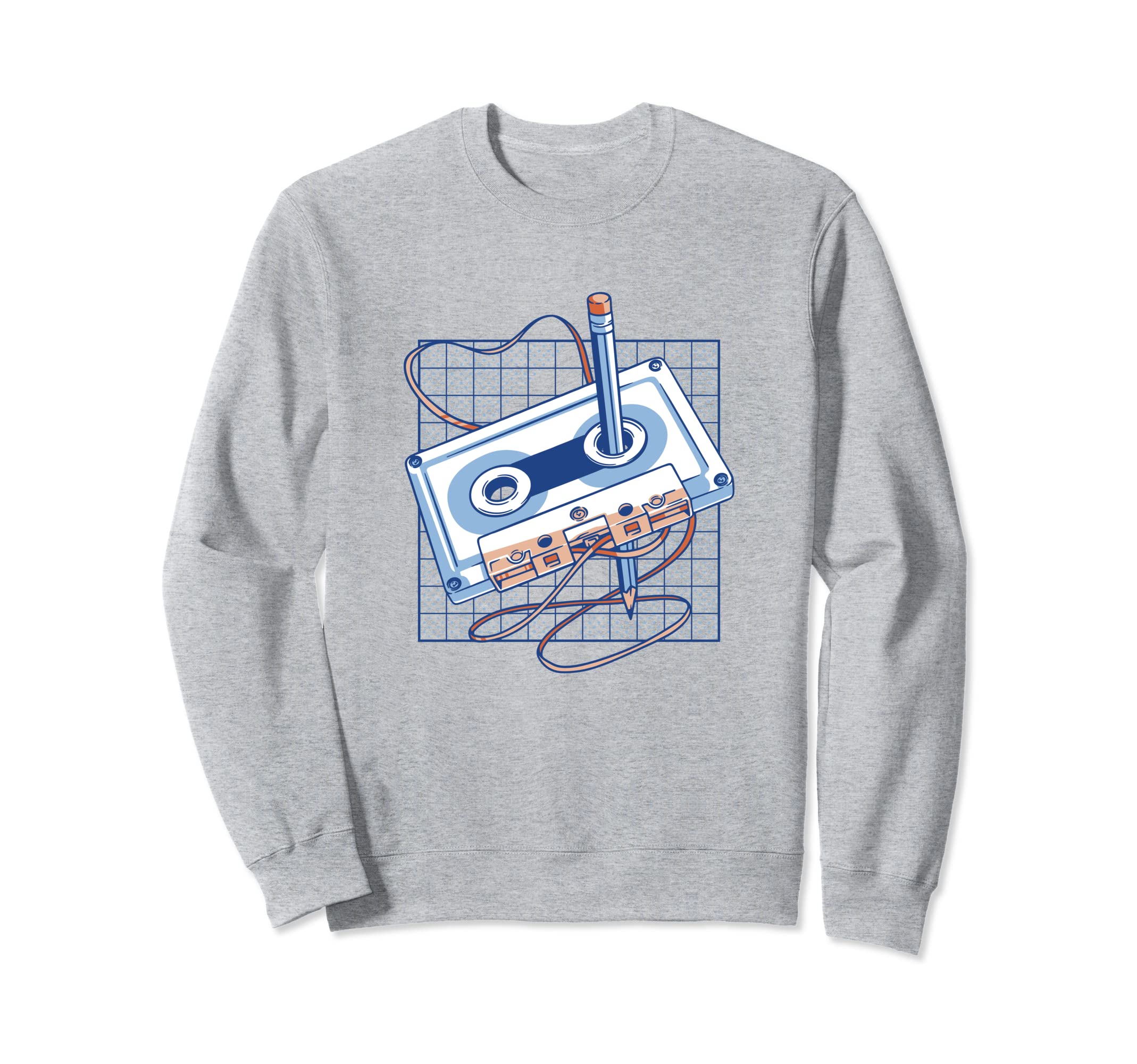 Nostalgia Rewind Cassette Tape Sweatshirt - Aesthetic Graphic Men Women - T-Shirt, Sweatshirt, Hoodie