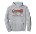 Baseball Mom Orange Baseball Mama Hoodie - Casual Everyday Wear for Adults - T-Shirt, Sweatshirt, Hoodie