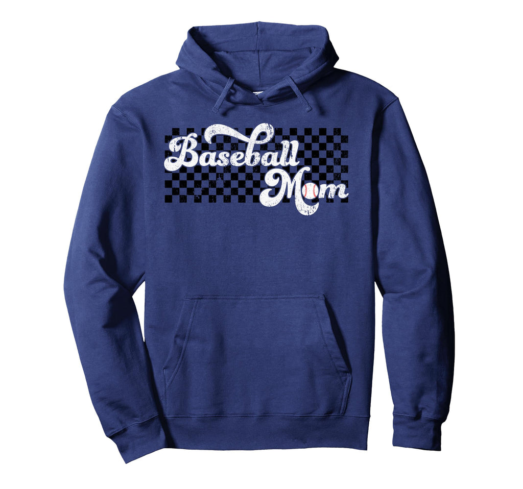Baseball Mom Baseball Mama Hoodie - Casual Everyday Wear Men Women - T-Shirt, Sweatshirt, Hoodie