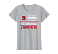 Usa Flag Bat Zach Neto Los Angeles T-Shirt - Streetwear Style Men Women - T-Shirt, Sweatshirt, Hoodie