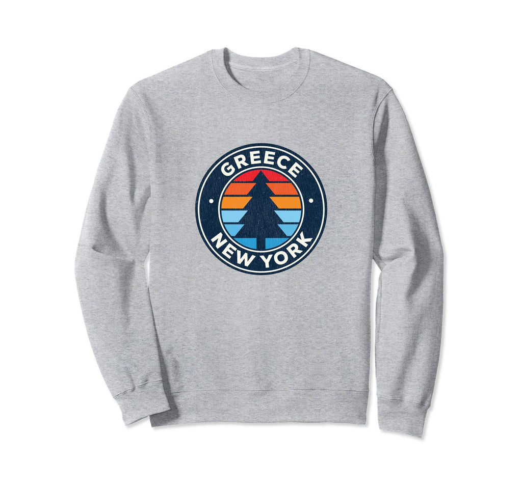 Greece New York Ny 70S Sweatshirt - Unique Graphic for Adults - T-Shirt, Sweatshirt, Hoodie