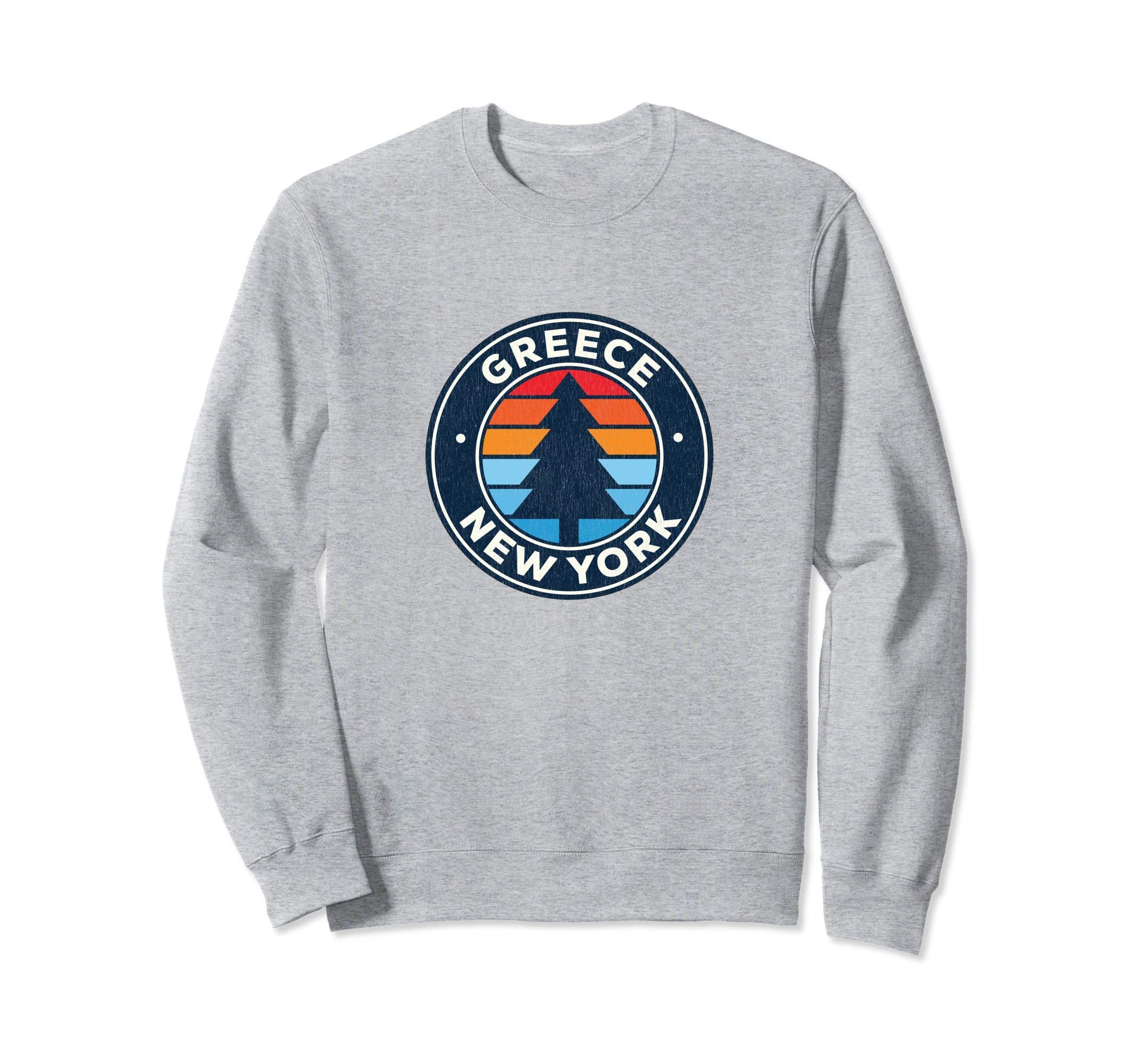 Greece New York Ny 70S Sweatshirt - Unique Graphic for Adults - T-Shirt, Sweatshirt, Hoodie