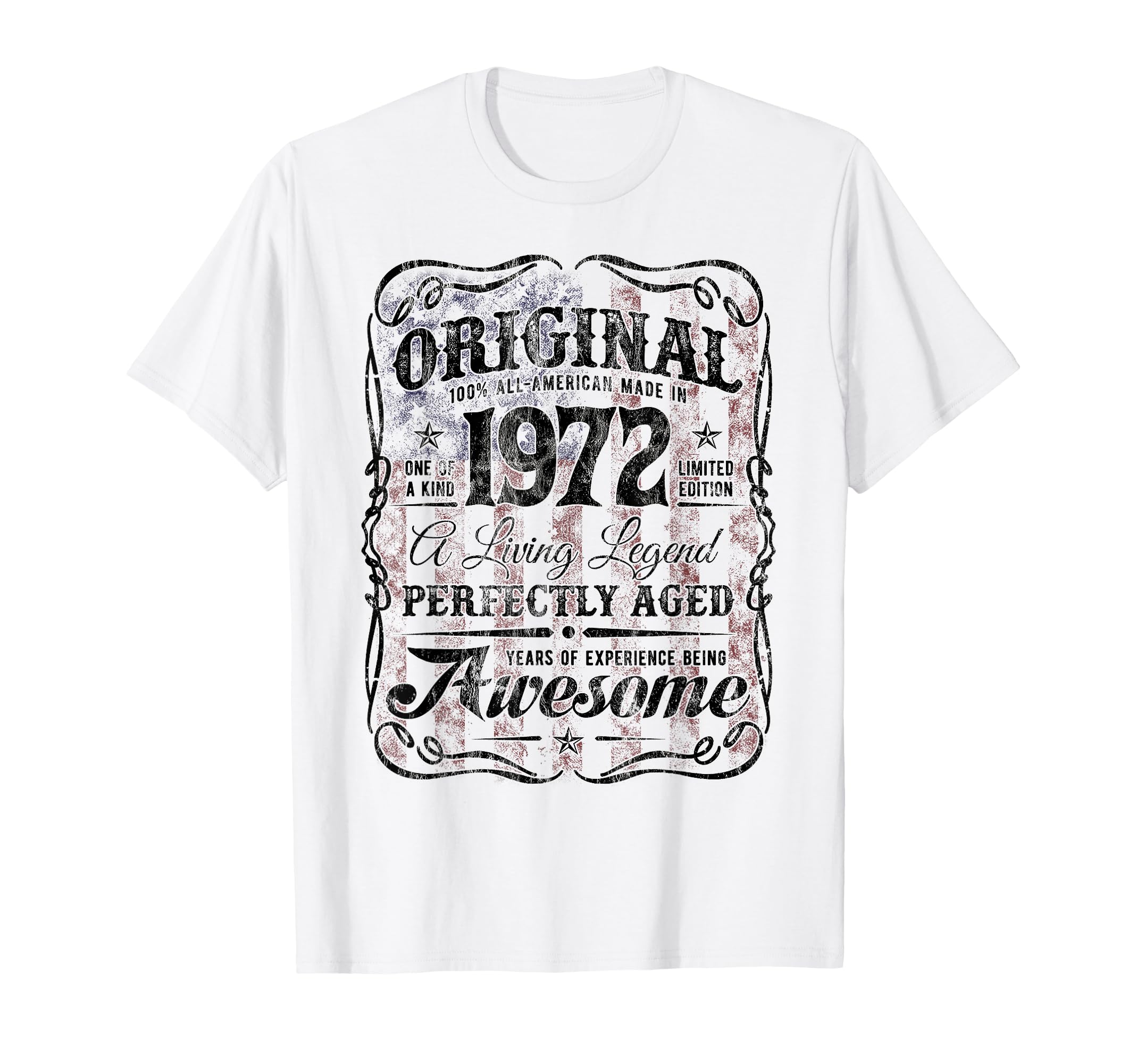 Legend Born 1972 Original 54Th Birthday T-Shirt - Streetwear Style Unisex - T-Shirt, Sweatshirt, Hoodie