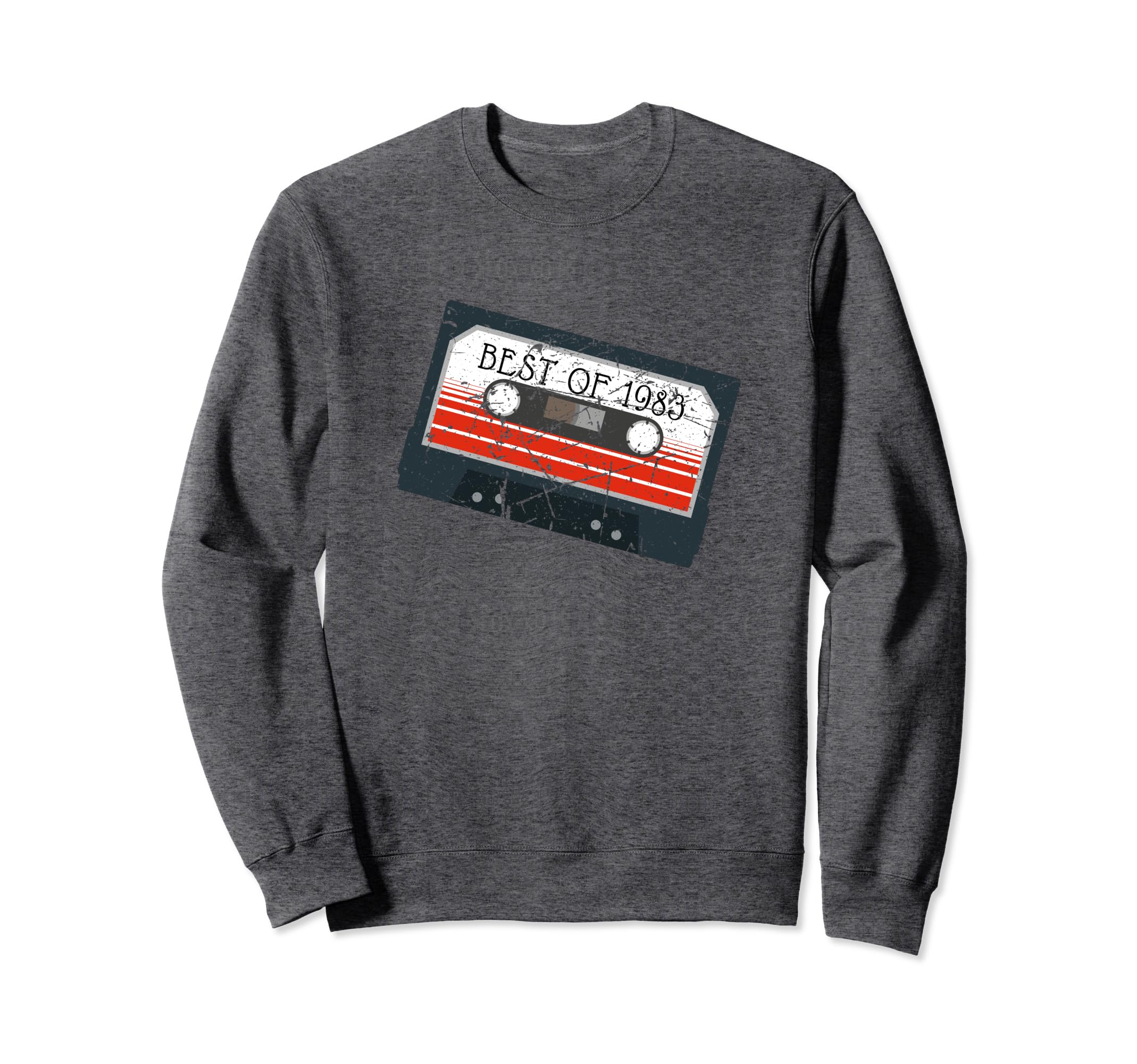 Best 1983 Cassette Tape Music Sweatshirt - Streetwear Style for Adults - T-Shirt, Sweatshirt, Hoodie