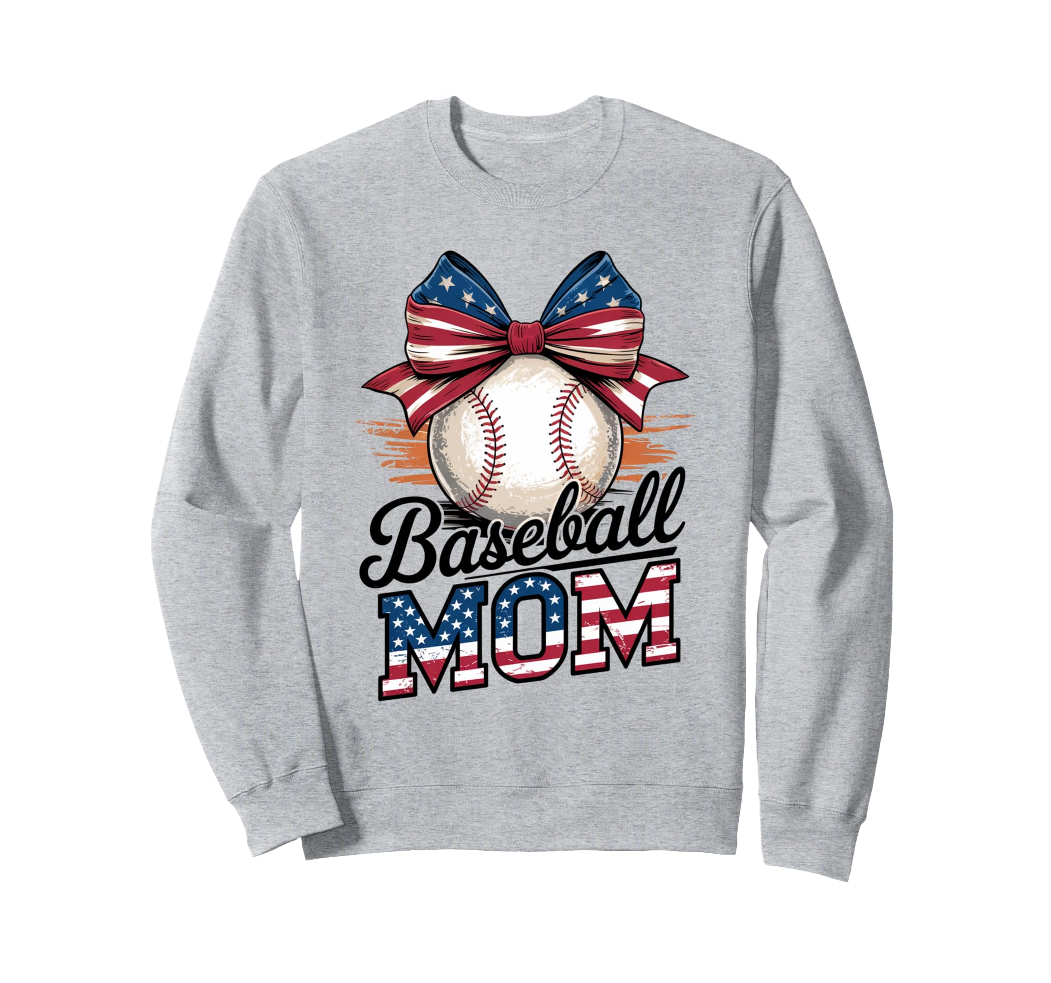 Coquette Bow American Baseball Sweatshirt - Casual Everyday Wear Men Women - T-Shirt, Sweatshirt, Hoodie