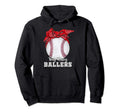 Funny Busy Raising Ballers Baseball Hoodie - Streetwear Style for Adults - T-Shirt, Sweatshirt, Hoodie
