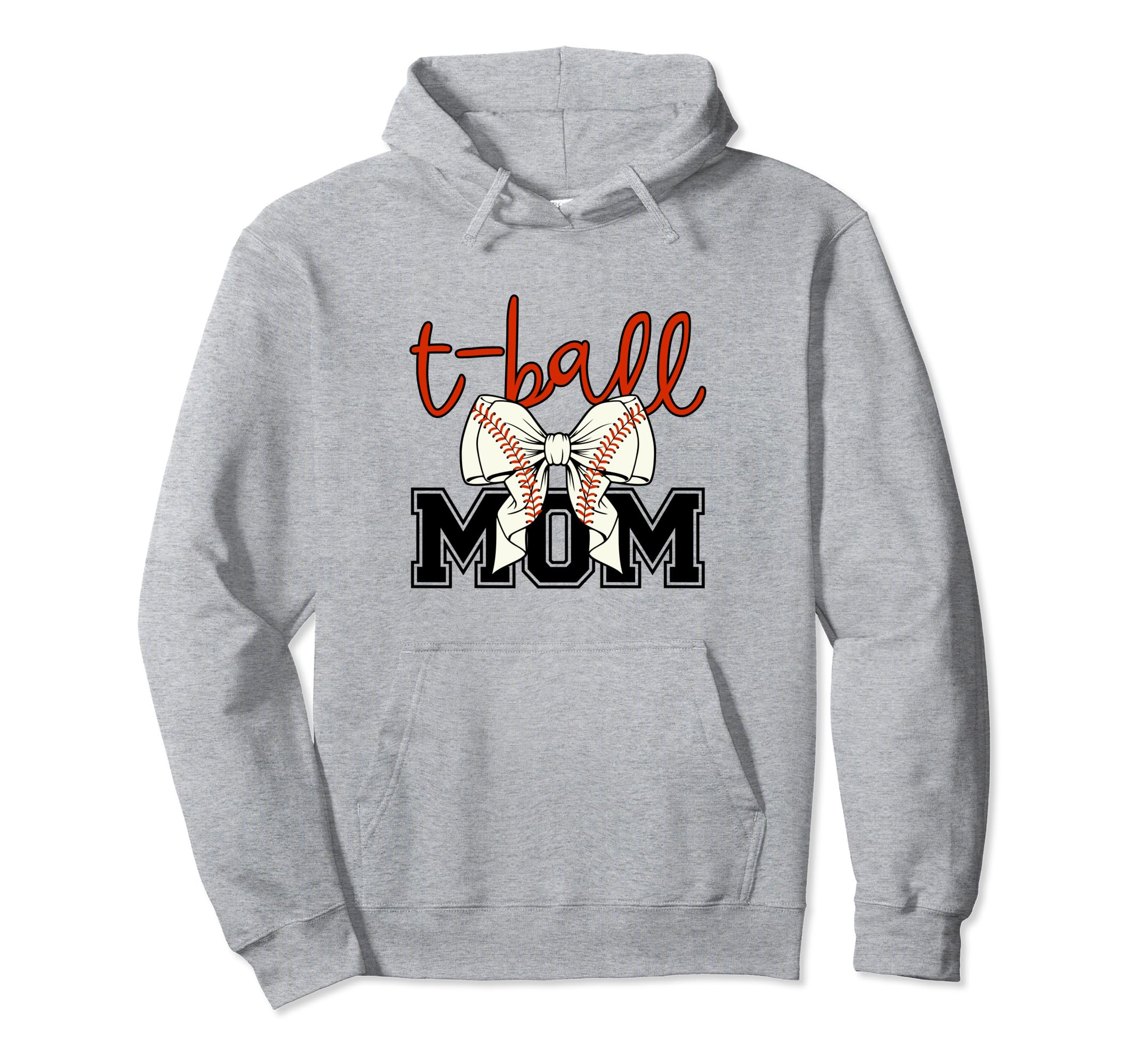 T Ball Mama Baseball Tball Mom Hoodie - Minimalist Print for Adults - T-Shirt, Sweatshirt, Hoodie