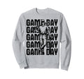 Game Day Baseball Baseball Mom Sweatshirt - Trendy Graphic for Adults - T-Shirt, Sweatshirt, Hoodie