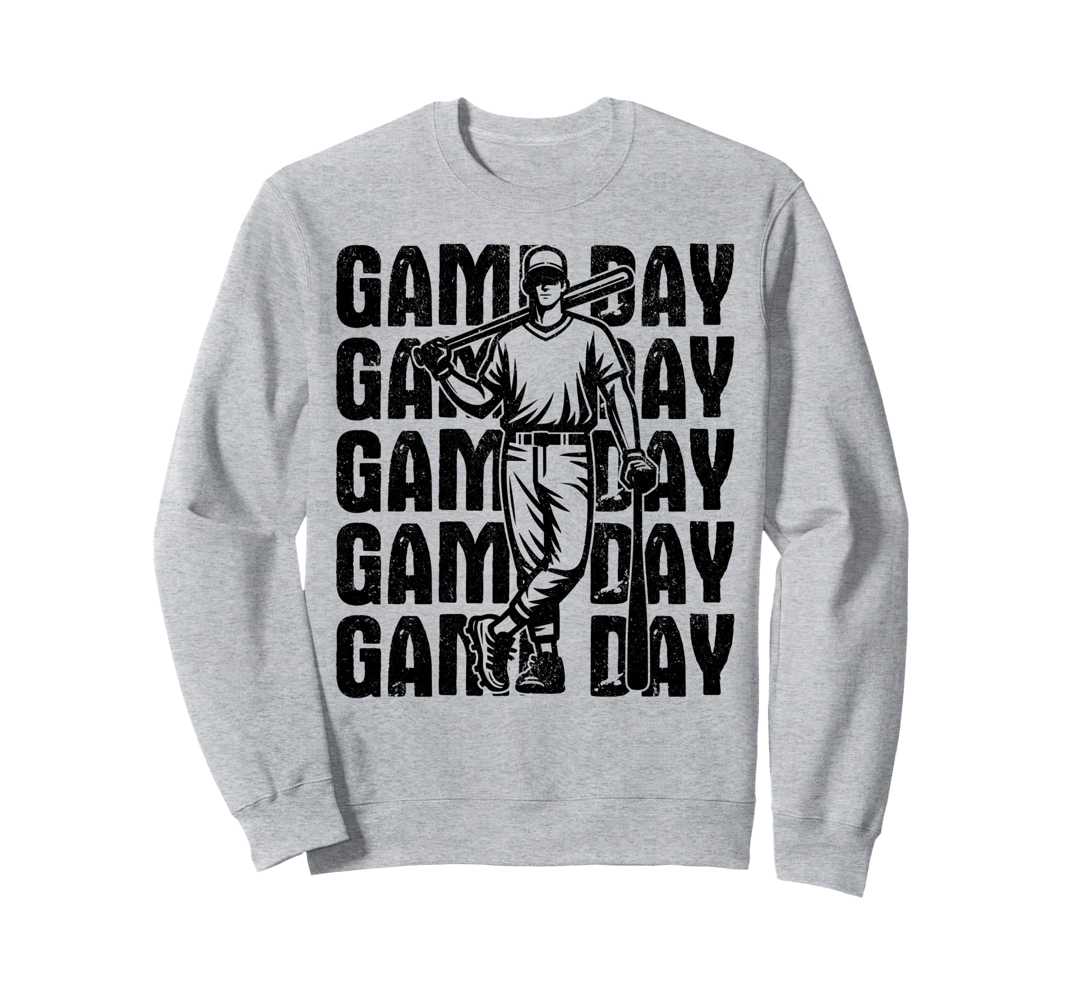 Game Day Baseball Baseball Mom Sweatshirt - Trendy Graphic for Adults - T-Shirt, Sweatshirt, Hoodie
