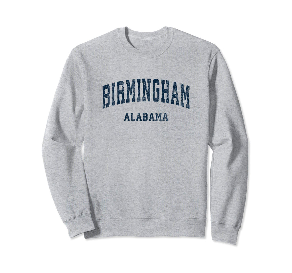 Birmingham Alabama Al Varsity Sports Sweatshirt - Custom Art Print Unisex - T-Shirt, Sweatshirt, Hoodie