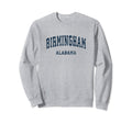 Birmingham Alabama Al Varsity Sports Sweatshirt - Custom Art Print Unisex - T-Shirt, Sweatshirt, Hoodie