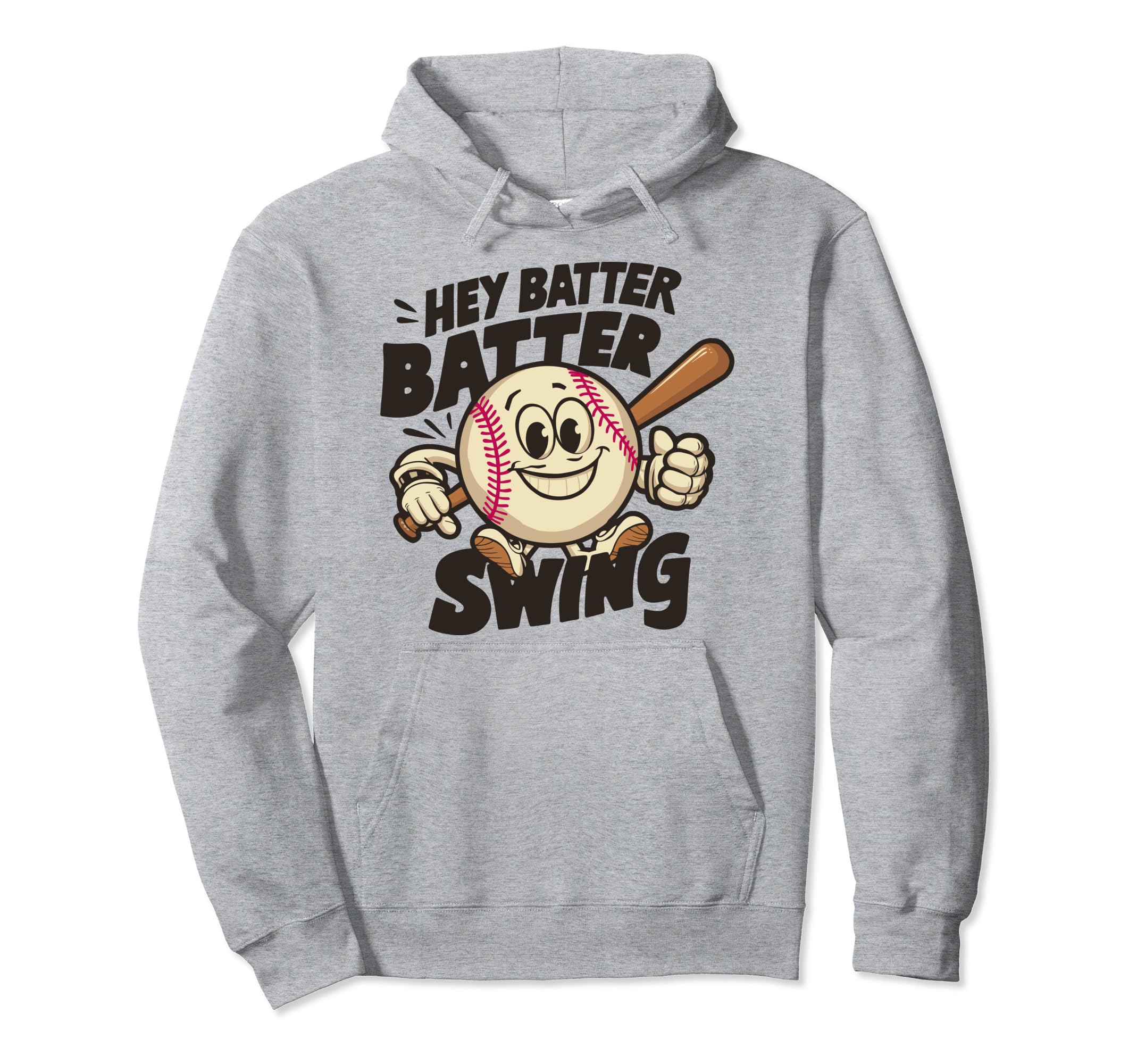 Hey Batter Batter Swing Baseball Mom Dad Hoodie - Graphic Print Unisex - T-Shirt, Sweatshirt, Hoodie