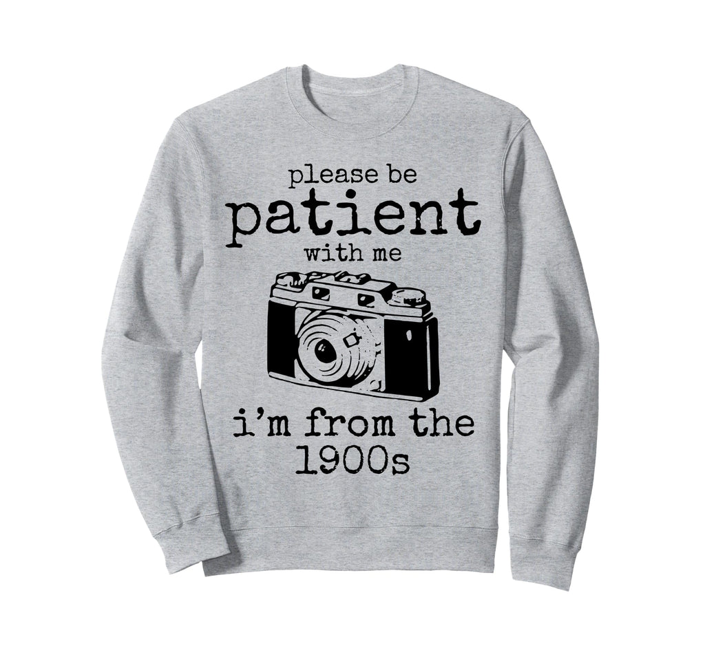 Please Be Patient Me Im From Sweatshirt - Aesthetic Graphic Men Women - T-Shirt, Sweatshirt, Hoodie