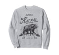 Katmai National Park Bear Alaska Sweatshirt - Custom Art Print Men Women - T-Shirt, Sweatshirt, Hoodie