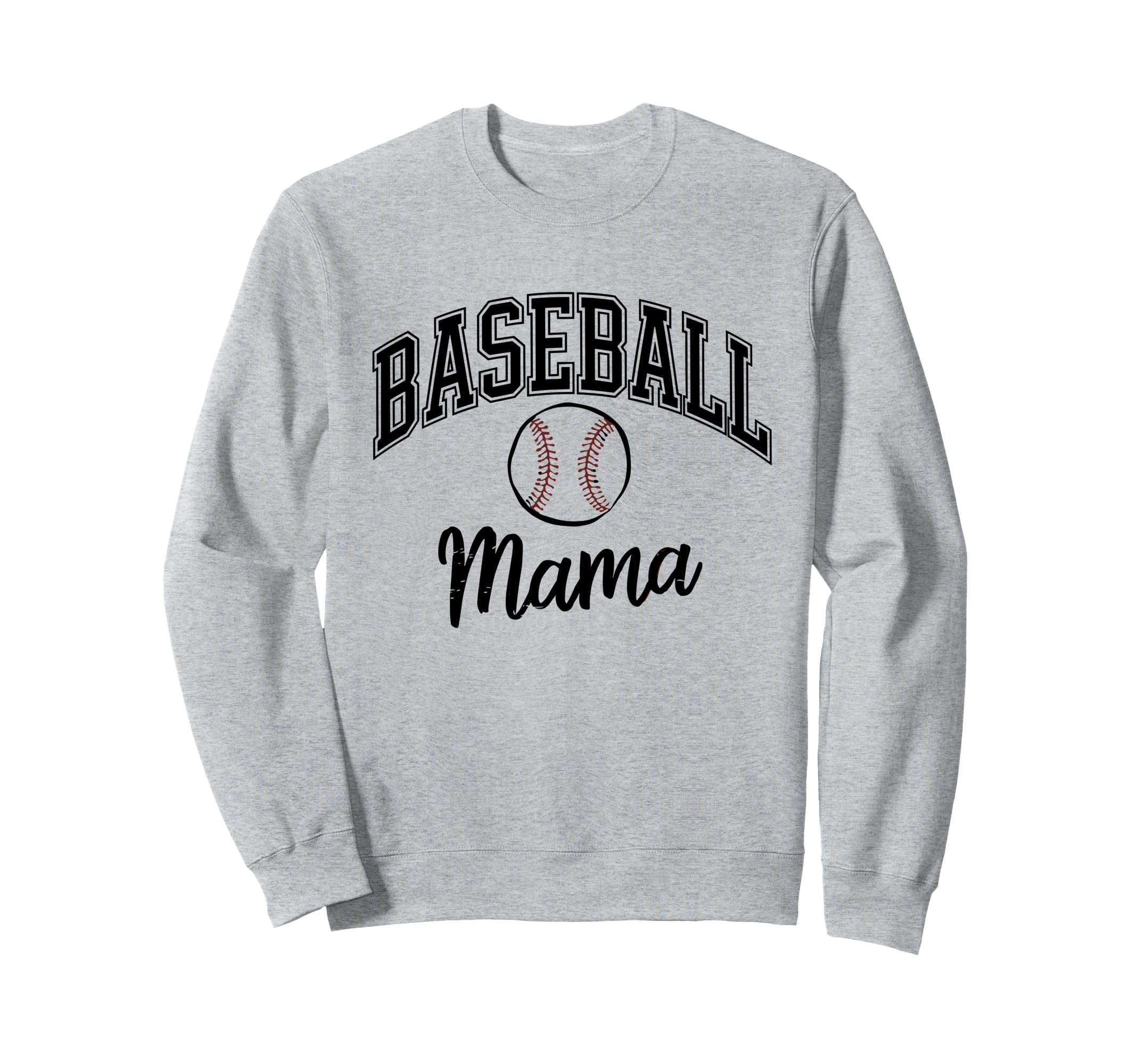 Baseball Mama Sports Enthusiast Sweatshirt - Aesthetic Graphic Unisex - T-Shirt, Sweatshirt, Hoodie